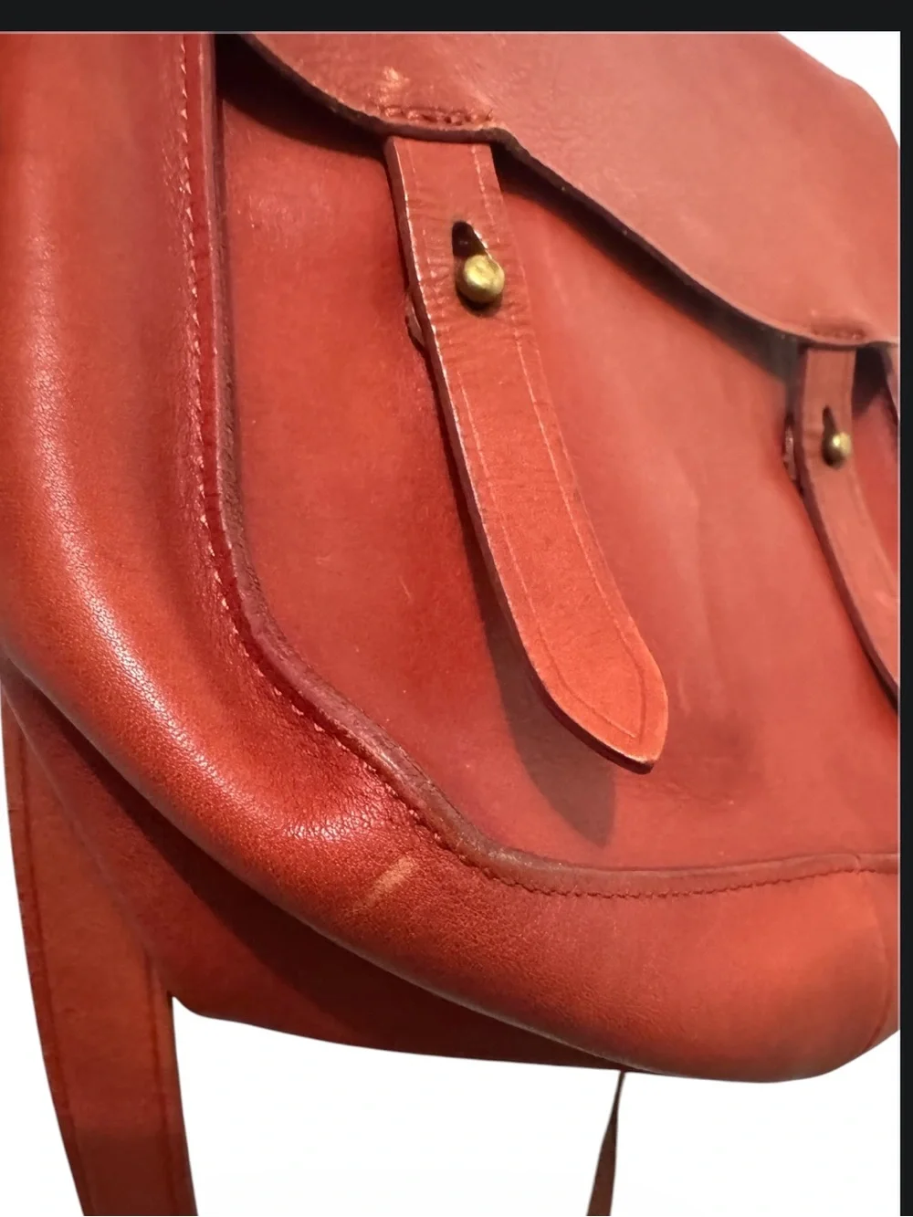 Madewell Watertower Leather Messenger Bag